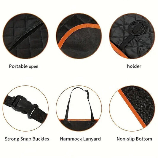 Waterproof Pet Car Seat Cover Dog Safety Protector Mat Front Back Seat Hammock H